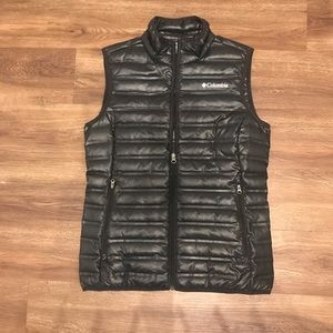 Columbia Black PufferVest